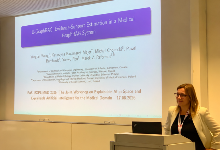 U-GraphRAG at EASi–EXPLIMED 2026: Explainable AI for Healthcare